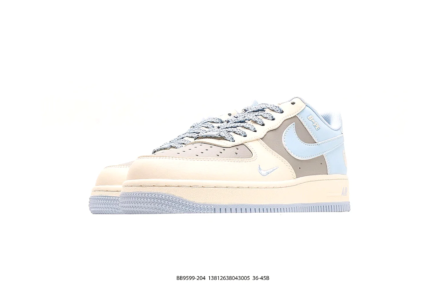 kakoqclab.com Air Jordan Sky Blue Jordan 1 Low 5129 Sky Blue low-top product image thumbnail 3