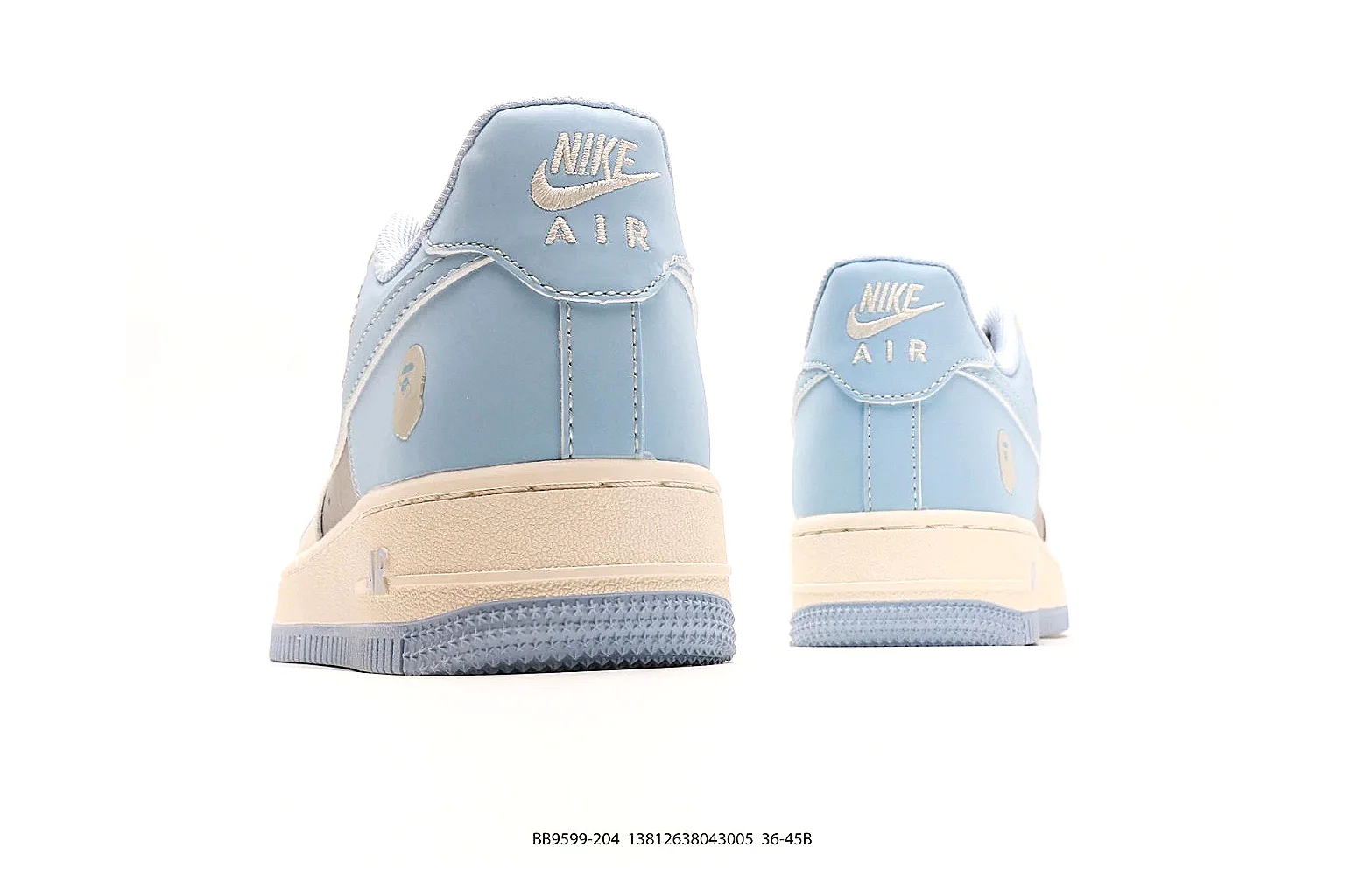 kakoqclab.com Air Jordan Sky Blue Jordan 1 Low 5129 Sky Blue low-top product image thumbnail 4