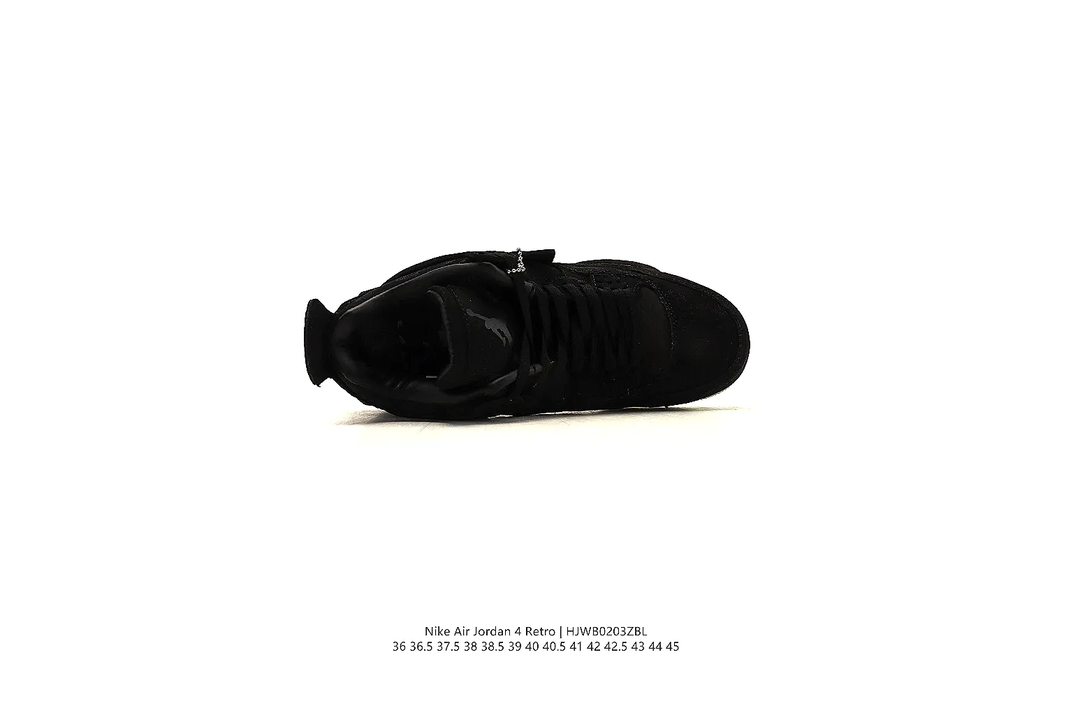 kakoqclab.com Air Jordan Black Jordan 4 0354 Black mid-top product image thumbnail 2