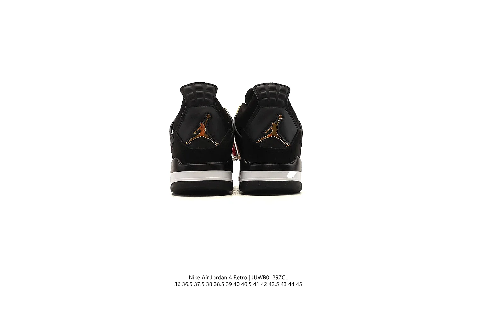 kakoqclab.com Air Jordan Black Gold Jordan 4 0304 Black Gold mid-top product image thumbnail 3