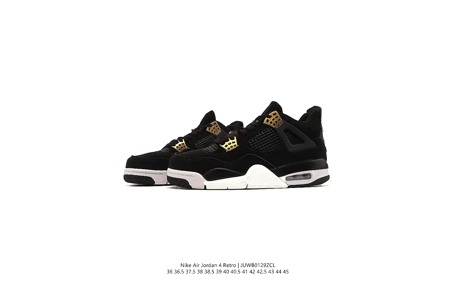 kakoqclab.com Air Jordan Black Gold Jordan 4 0304 Black Gold mid-top product image thumbnail 5