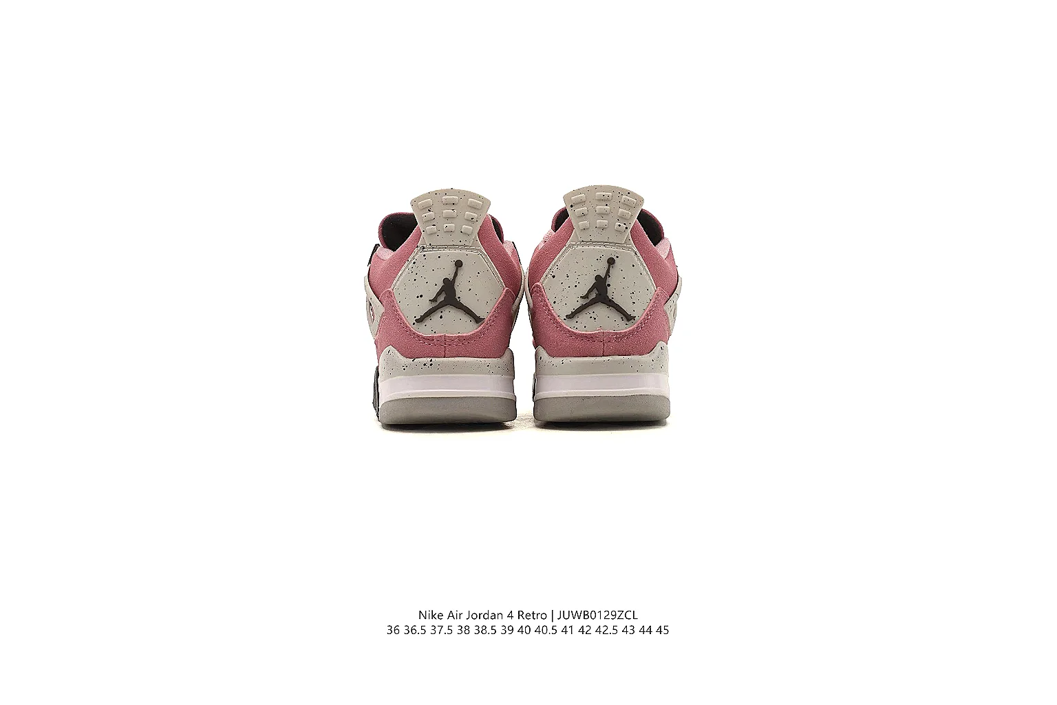 kakoqclab.com Air Jordan Pink Red Jordan 4 0310 Pink Red mid-top product image thumbnail 3