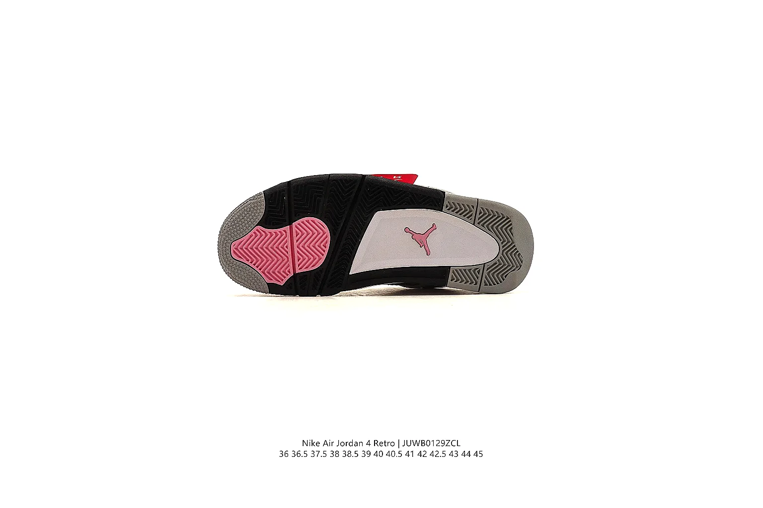 kakoqclab.com Air Jordan Pink Red Jordan 4 0310 Pink Red mid-top product image thumbnail 4