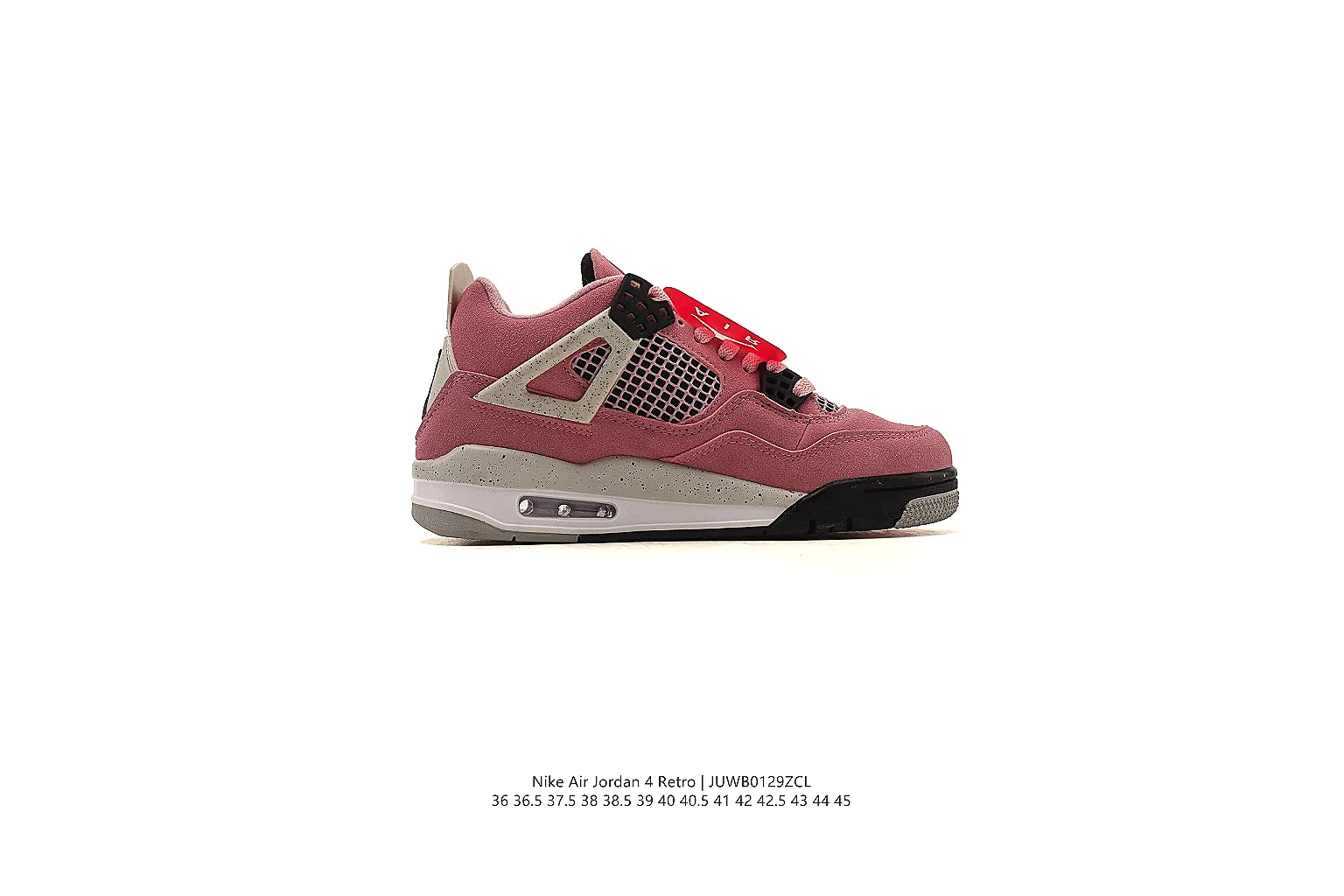 kakoqclab.com Air Jordan Pink Red Jordan 4 0310 Pink Red mid-top product image thumbnail 6