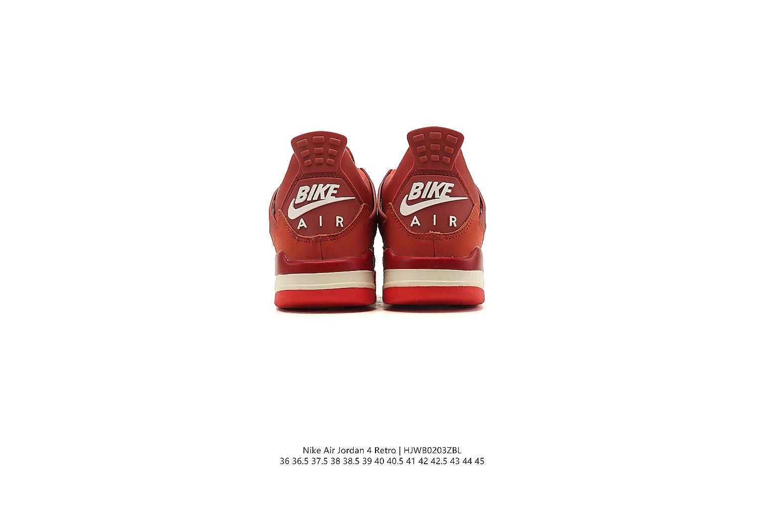 kakoqclab.com Air Jordan Red Jordan 4 0360 Red mid-top product image thumbnail 3