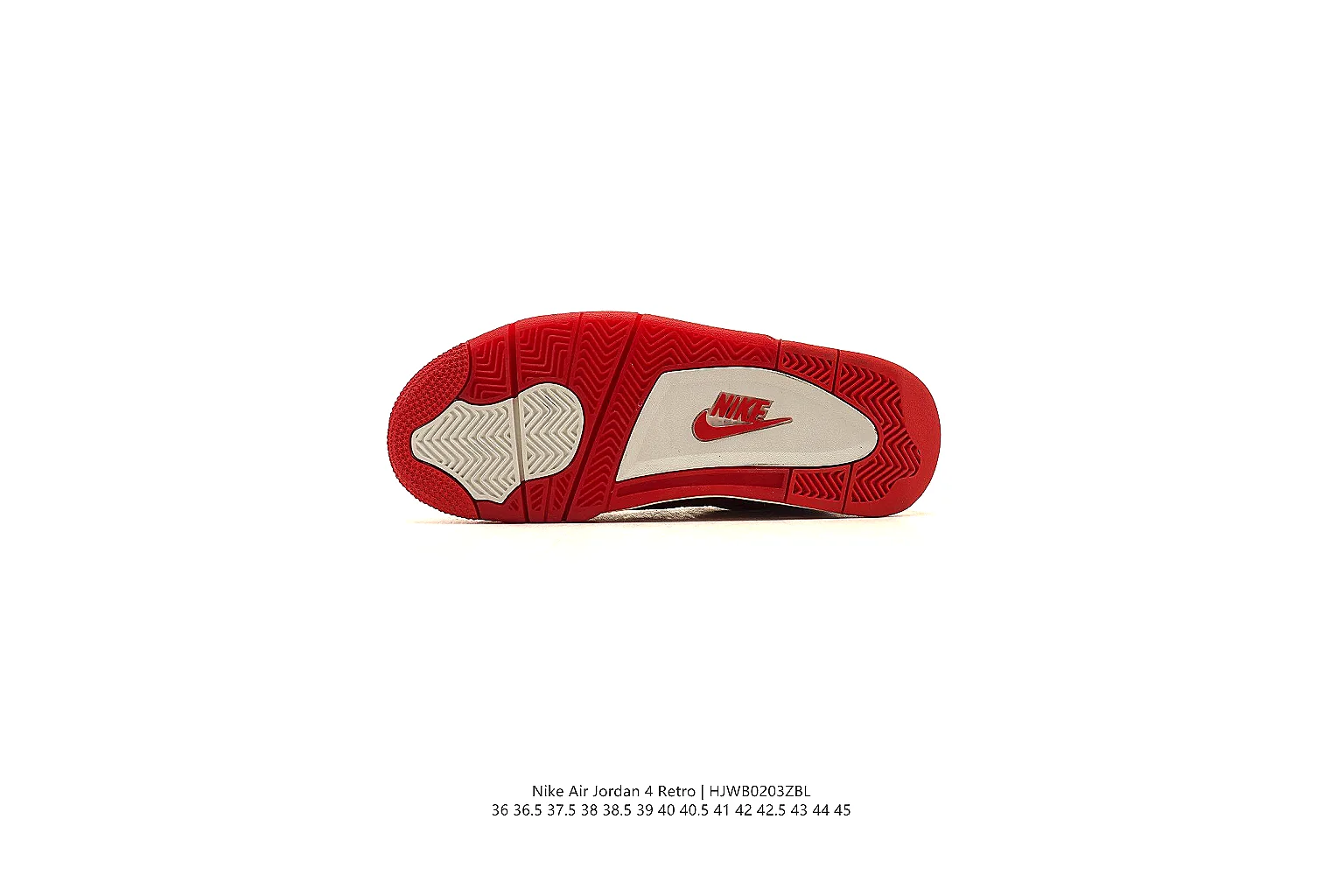 kakoqclab.com Air Jordan Red Jordan 4 0360 Red mid-top product image thumbnail 4