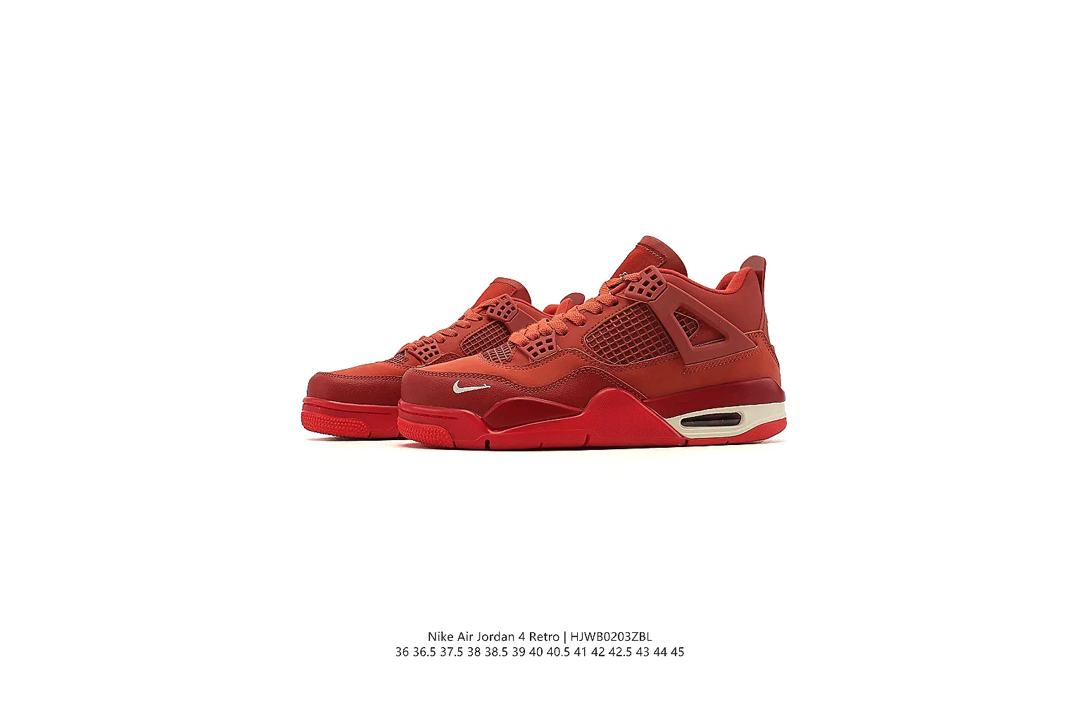 kakoqclab.com Air Jordan Red Jordan 4 0360 Red mid-top product image thumbnail 5