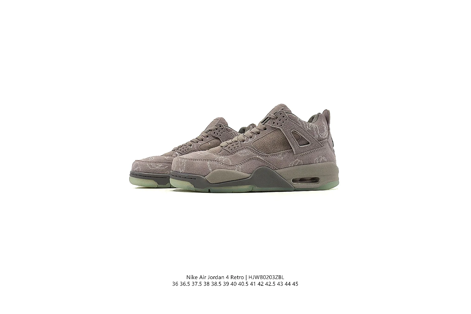 kakoqclab.com Air Jordan Taupe Jordan 4 0352 Taupe mid-top product image thumbnail 5