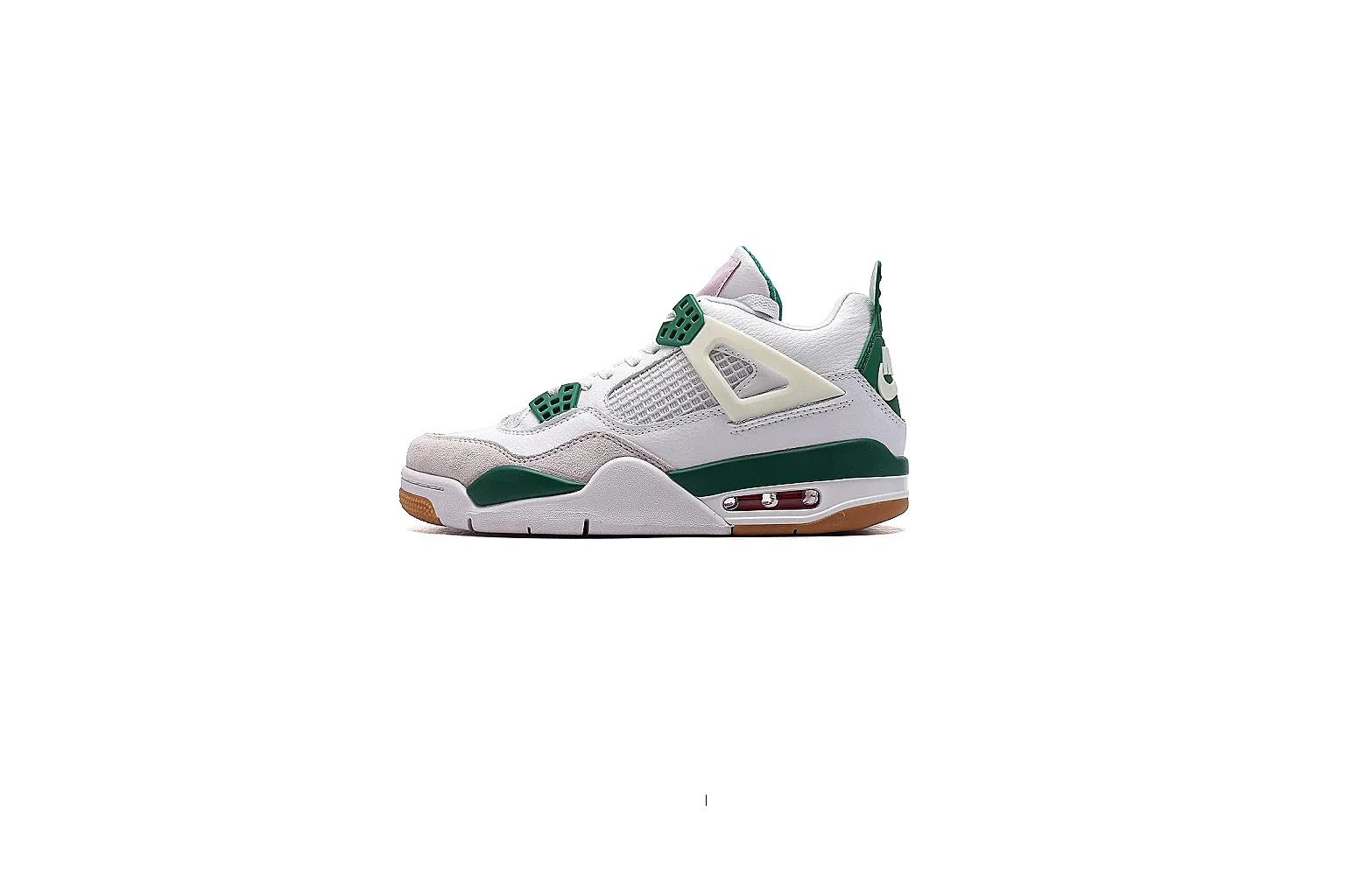 kakoqclab.com Air Jordan White Green Jordan 4 0335 White Green mid-top product image