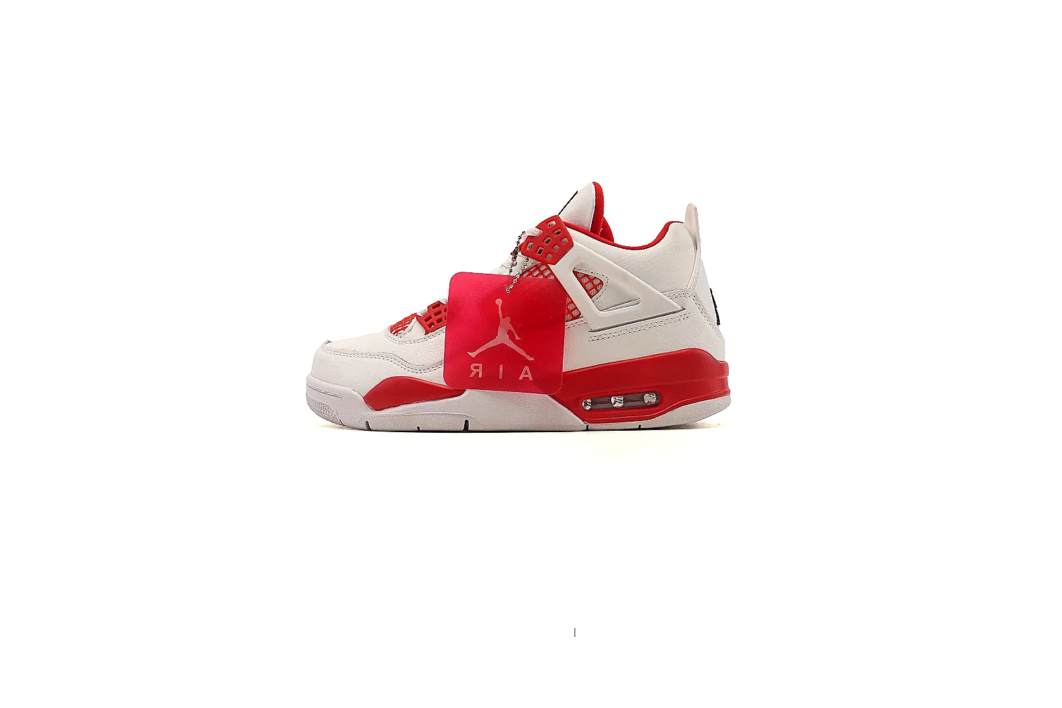 kakoqclab.com Air Jordan White Red Jordan 4 0300 White Red mid-top product image