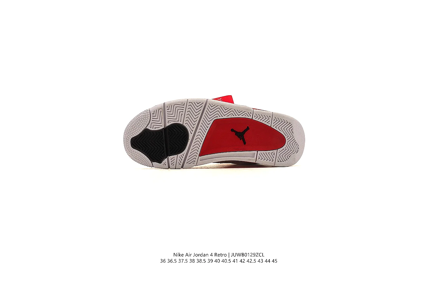kakoqclab.com Air Jordan White Red Jordan 4 0300 White Red mid-top product image thumbnail 4