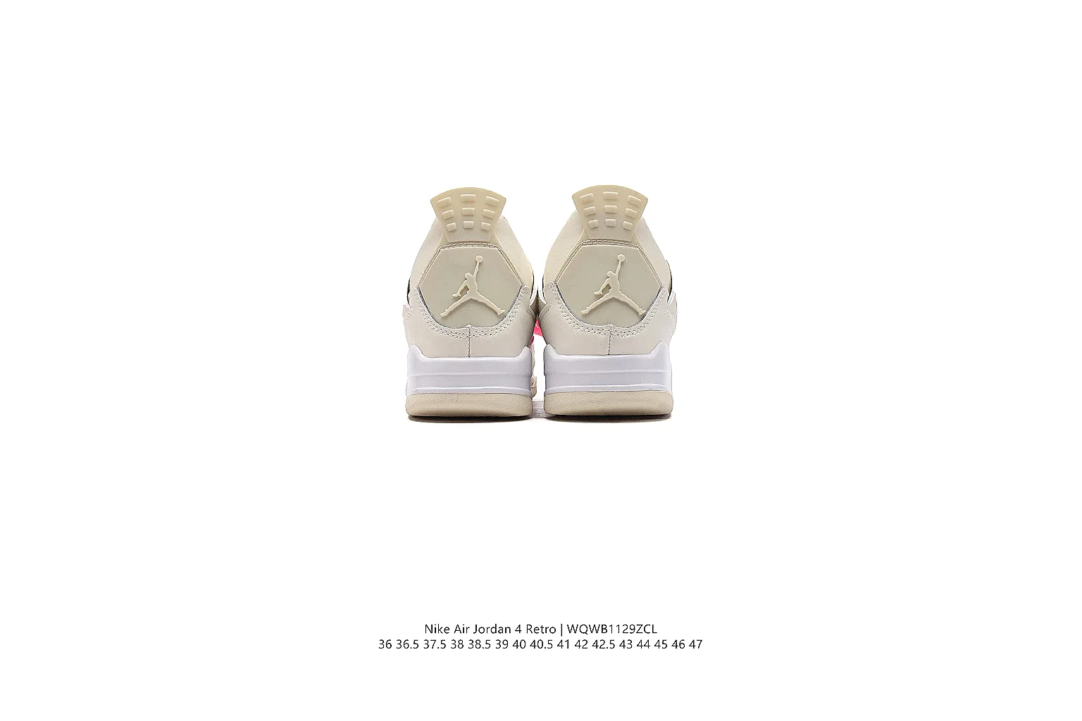 kakoqclab.com Air Jordan White Red Jordan 4 0331 White Red mid-top product image thumbnail 3