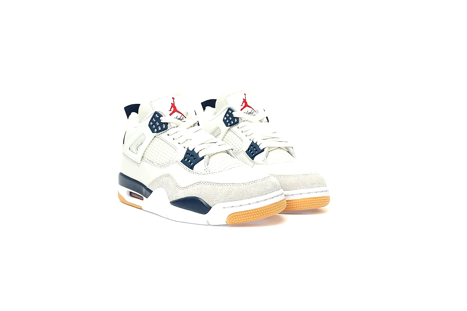Kako QC Lab inspection photos for Jordan White Navy High Retro thumbnail 4