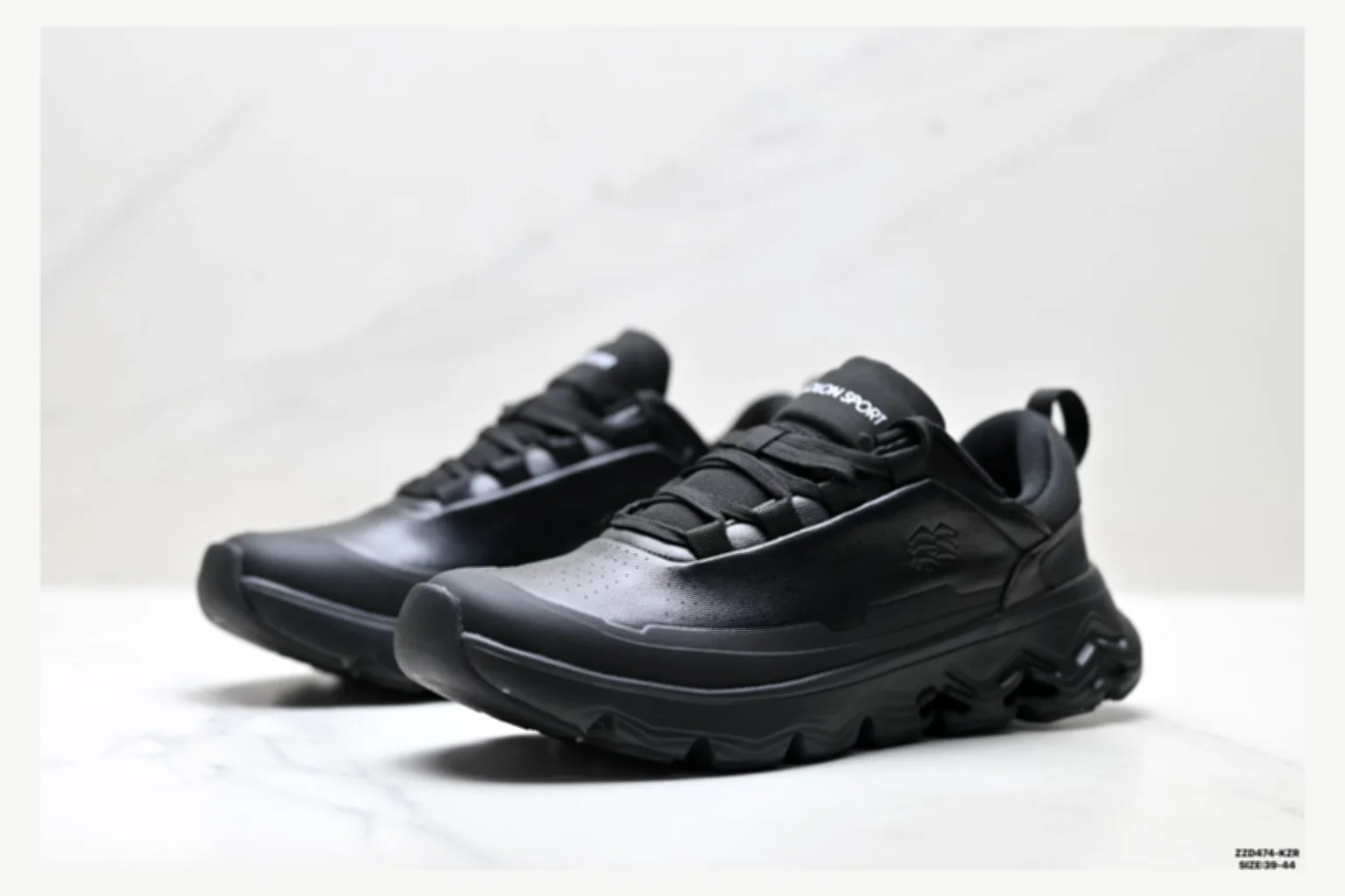 Kolon Sport Outdoor Runner Gray Blue Runner QC photo reference SKU 1182167446