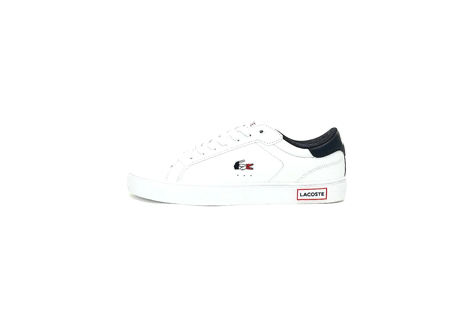 kakoqclab.com Lacoste White Logo Low Top 0284 White low-top product image