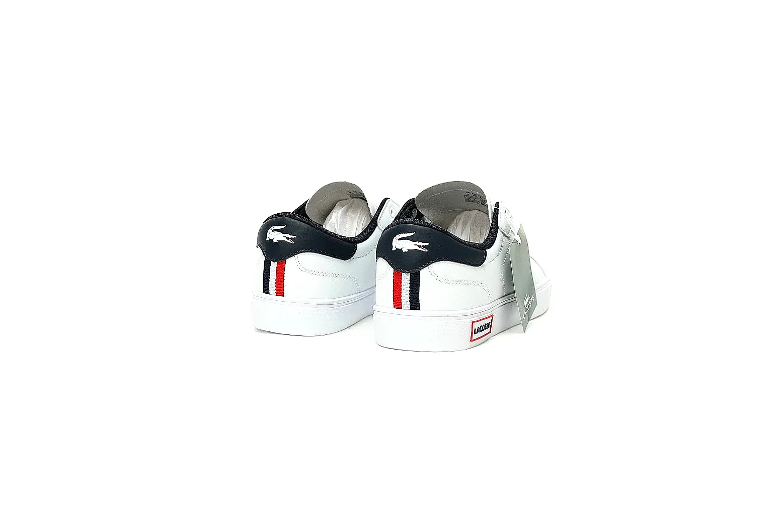 kakoqclab.com Lacoste White Logo Low Top 0284 White low-top product image thumbnail 4
