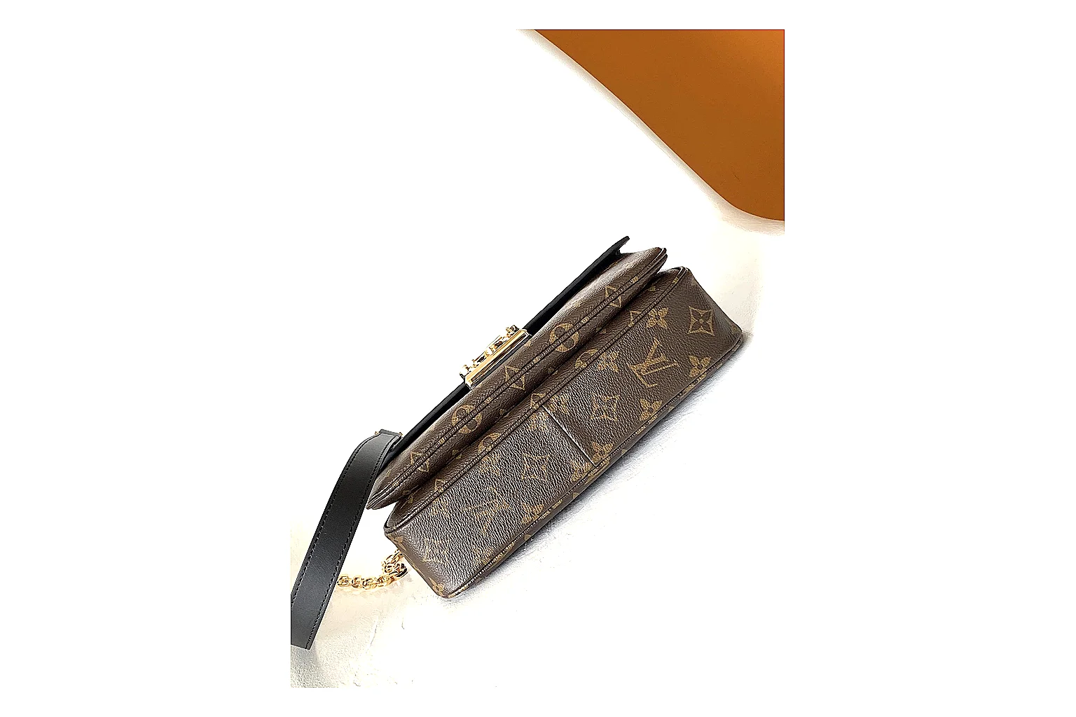kakoqclab.com Louis Vuitton Brown Monogram Mini Pochette 0801 Brown Monogram mini-crossbody product image thumbnail 3
