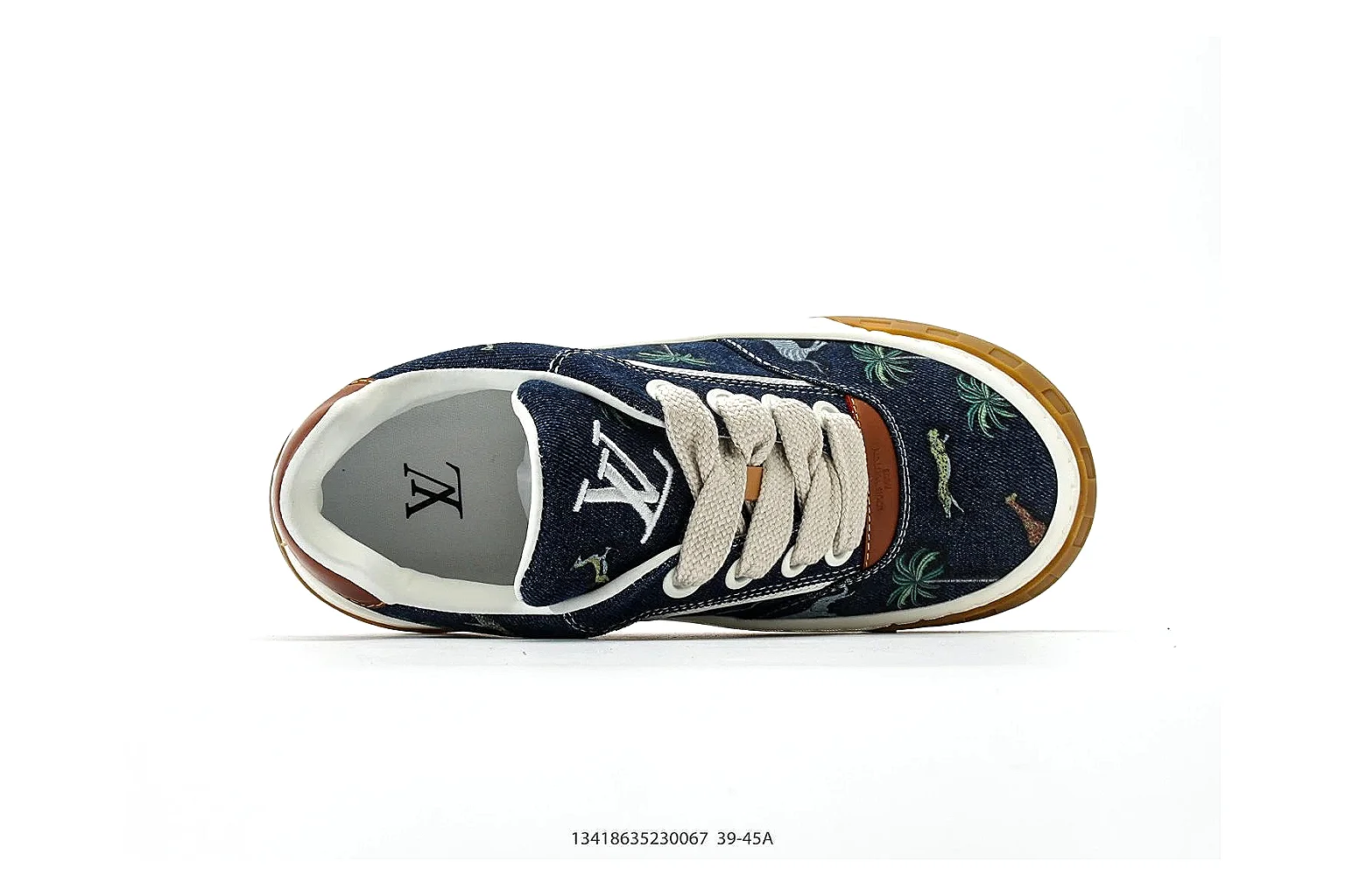 kakoqclab.com Louis Vuitton Skate Navy Gum QC photo checklist six-photo gallery thumbnail 3