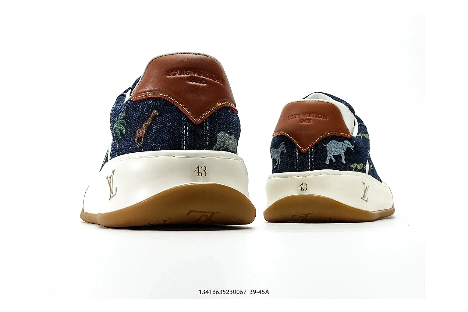 kakoqclab.com Louis Vuitton Skate Navy Gum QC photo checklist six-photo gallery thumbnail 5