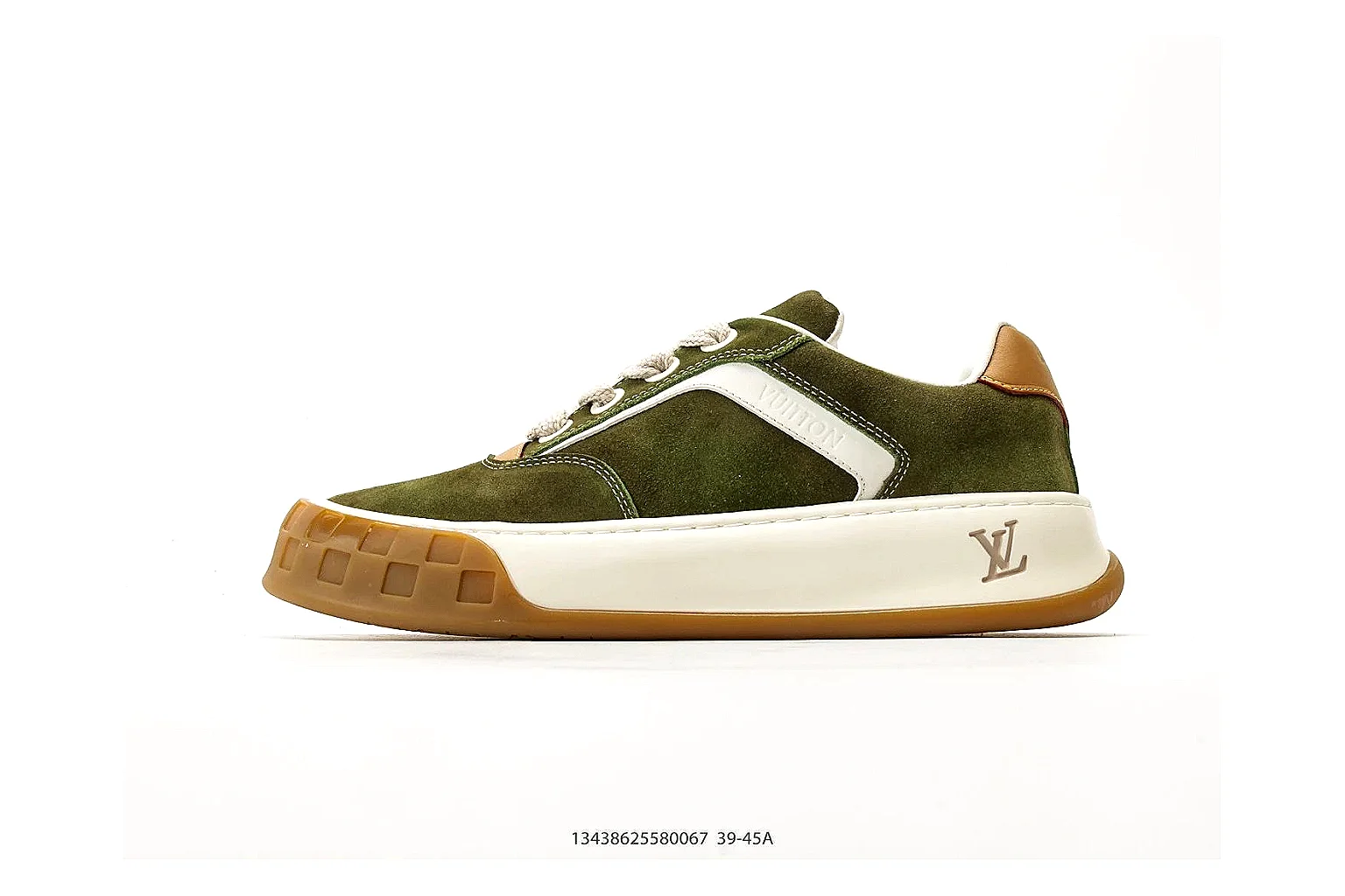 kakoqclab.com Louis Vuitton Skate Olive Gum QC photo checklist six-photo gallery thumbnail 6