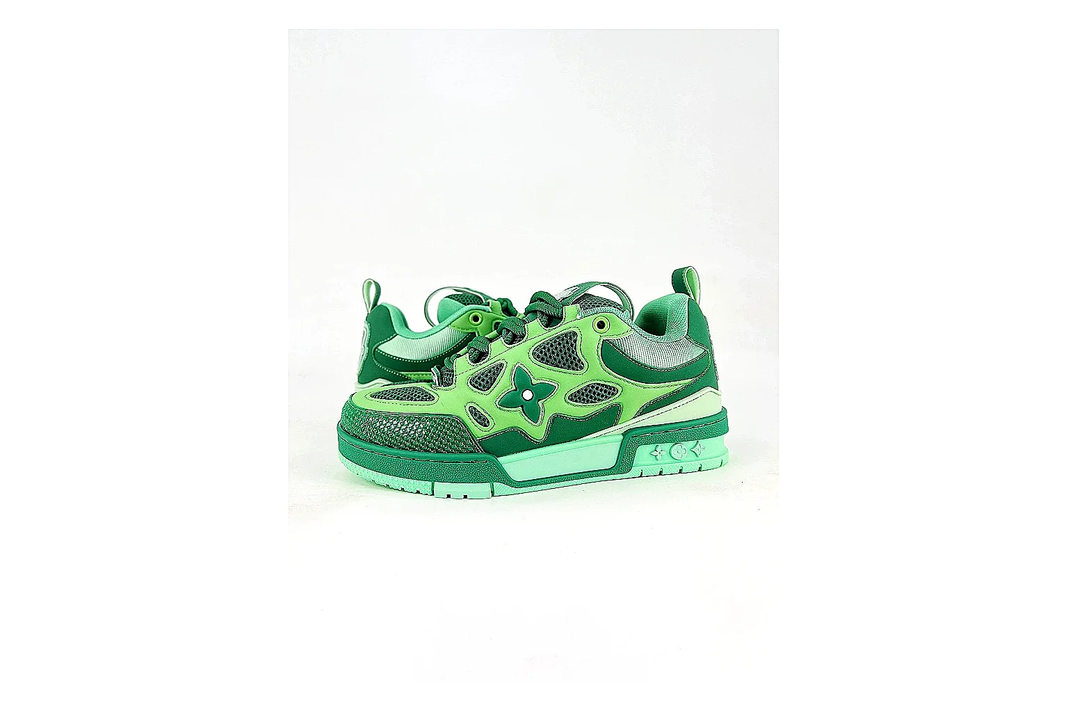 kakoqclab.com Louis Vuitton Trainer Low Green QC photo checklist six-photo gallery thumbnail 5