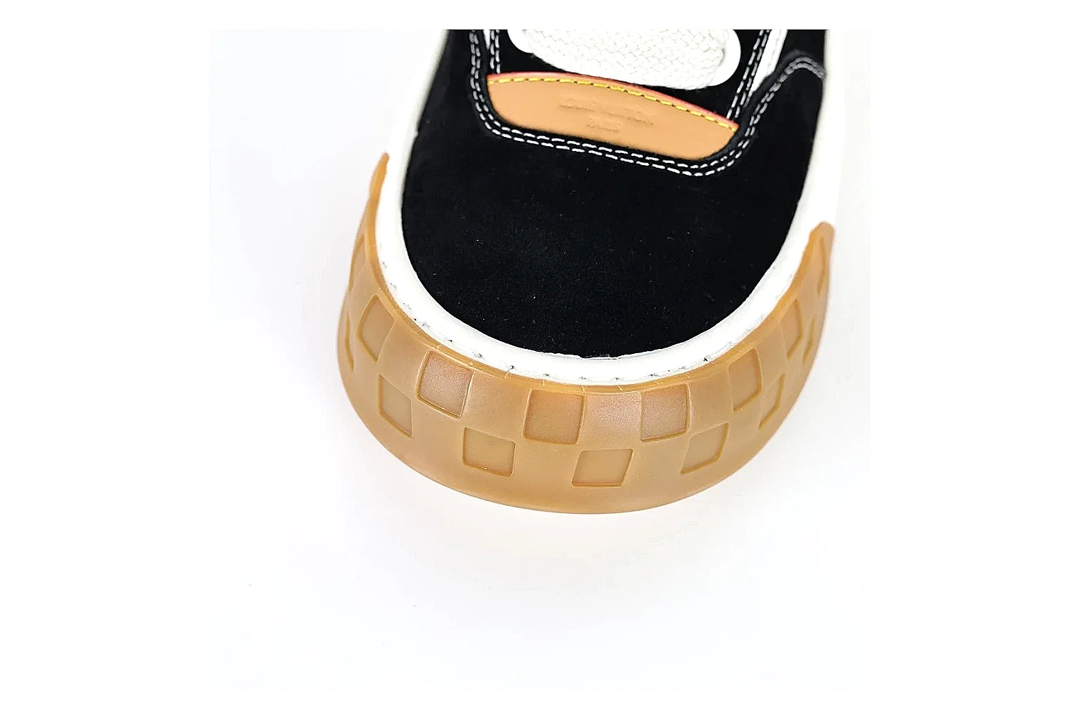kakoqclab.com Louis Vuitton Trainer Black White Gum QC photo checklist six-photo gallery thumbnail 3