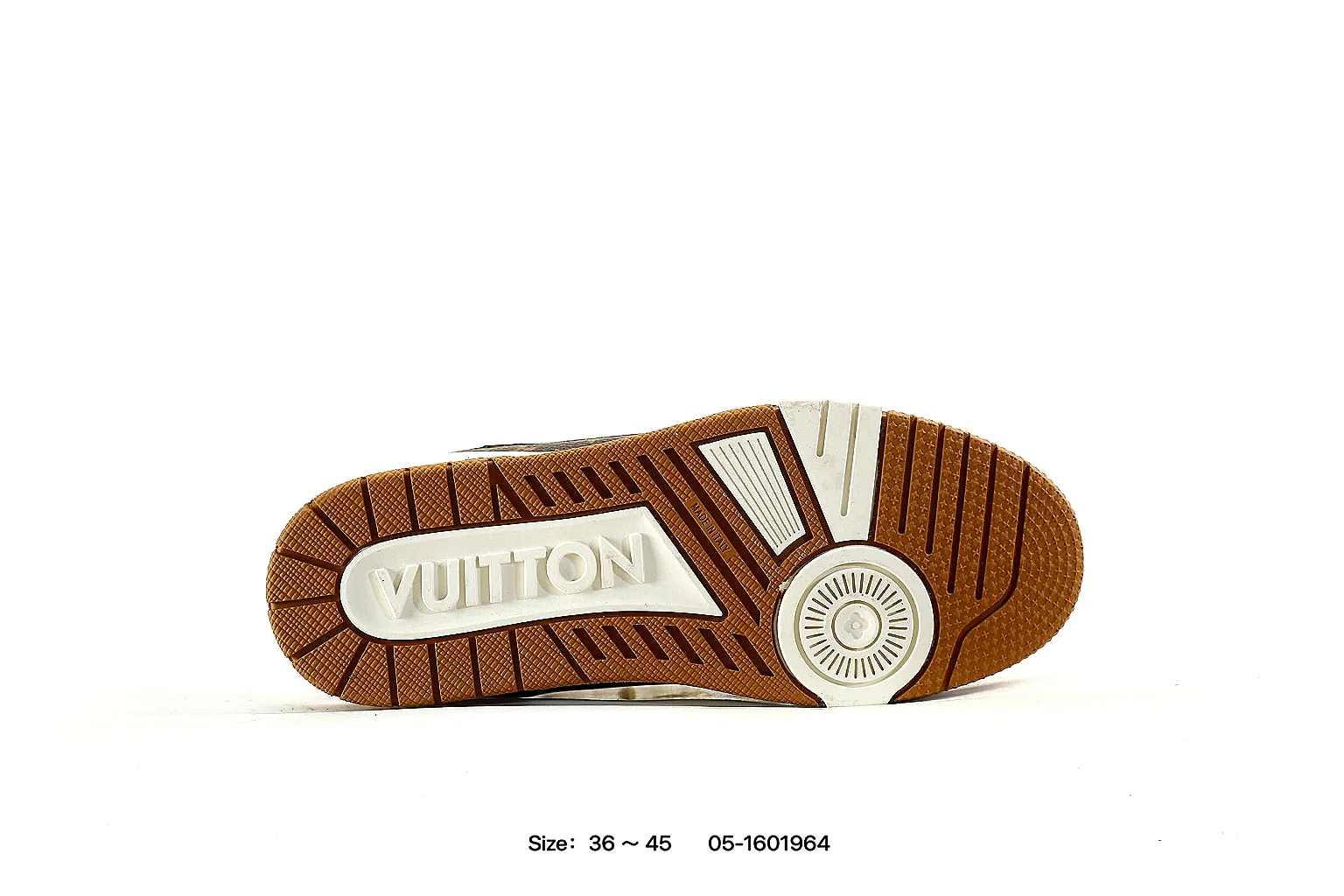 kakoqclab.com Louis Vuitton White Brown Trainer 3852 White Brown low-top product image thumbnail 4