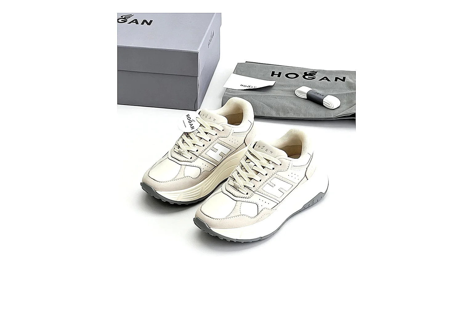 kakoqclab.com Miu Miu Vintage Runner Cream Gum QC photo checklist six-photo gallery thumbnail 2