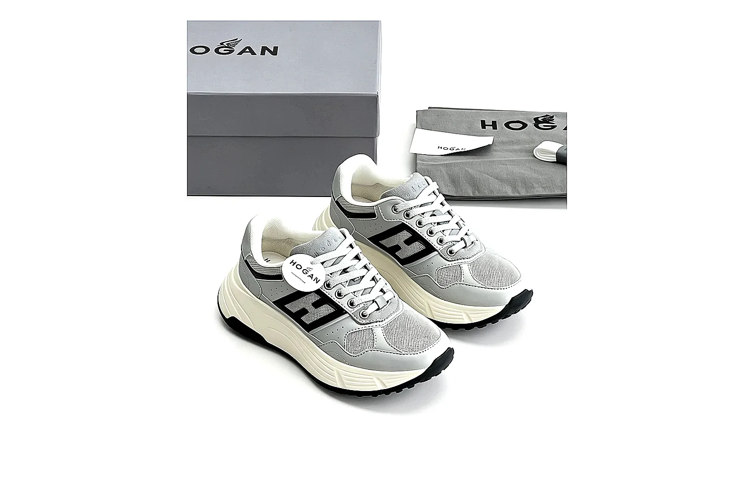 kakoqclab.com Miu Miu Vintage Runner Silver Black QC photo checklist six-photo gallery thumbnail 6