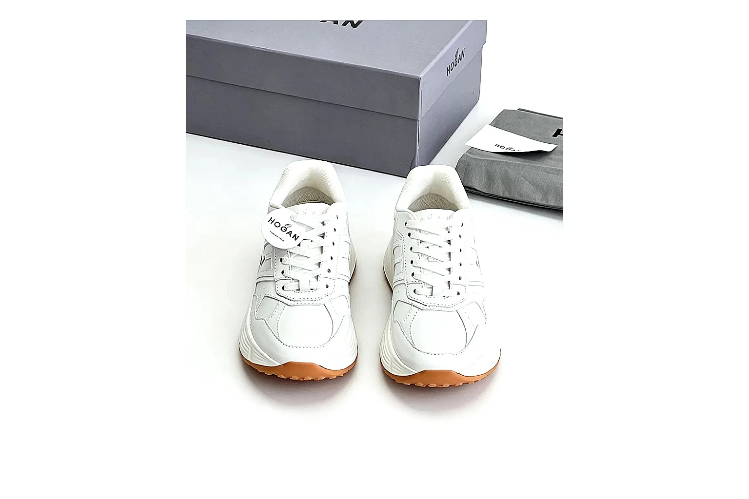 kakoqclab.com Miu Miu Vintage Runner White Gum QC photo checklist six-photo gallery thumbnail 5