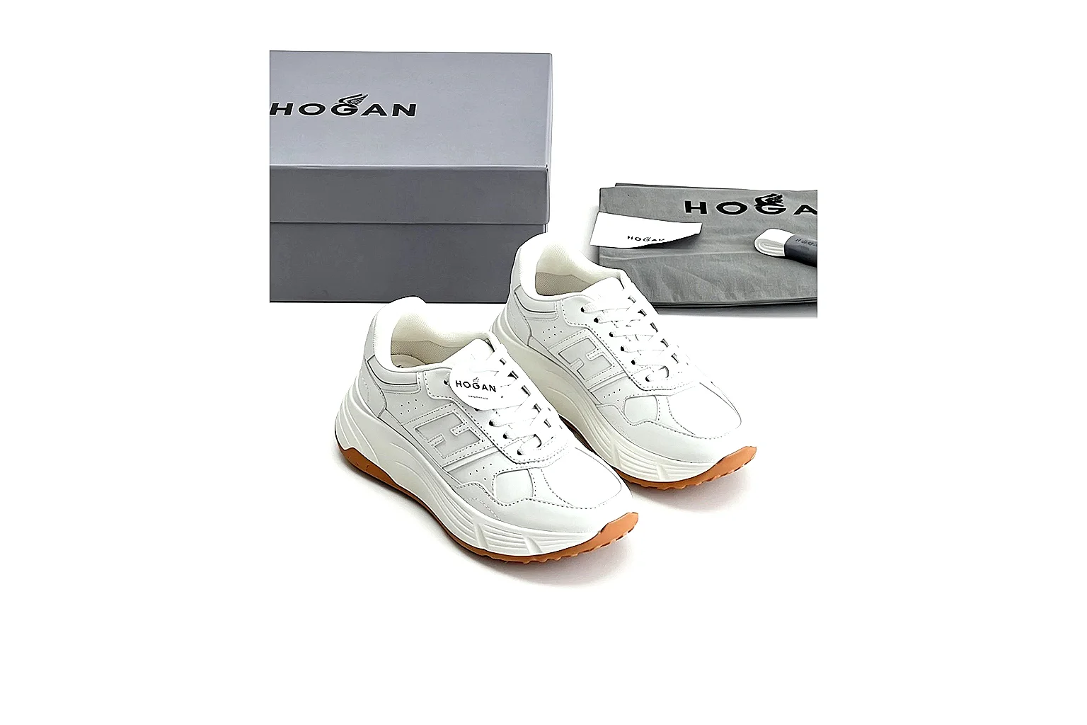 kakoqclab.com Miu Miu Vintage Runner White Gum QC photo checklist six-photo gallery thumbnail 6