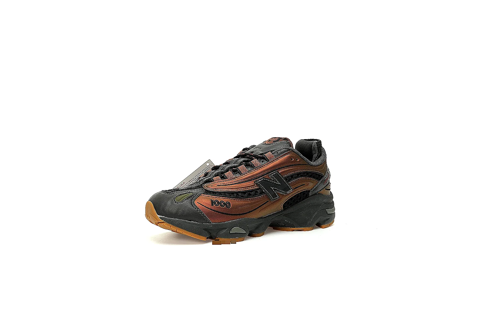 New Balance 1000 QC gallery with side heel top outsole and paired front inspection views thumbnail 2