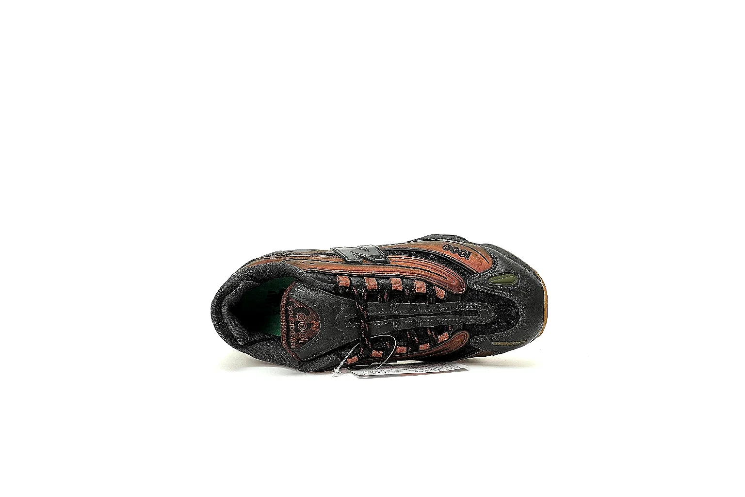 New Balance 1000 QC gallery with side heel top outsole and paired front inspection views