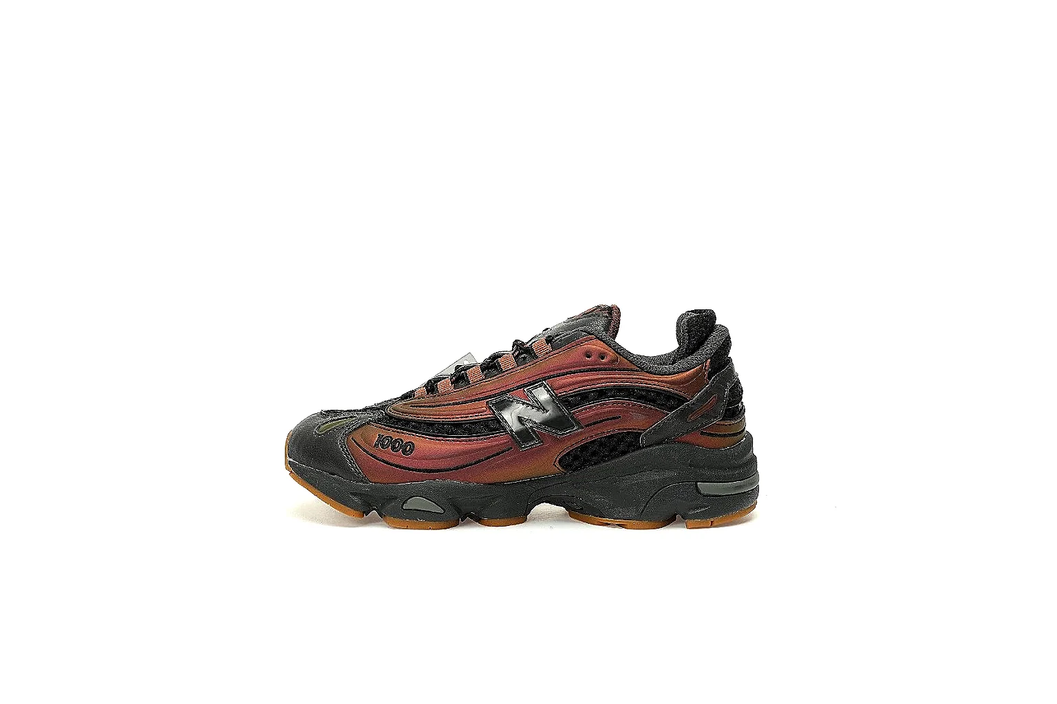 New Balance 1000 QC gallery with side heel top outsole and paired front inspection views thumbnail 5