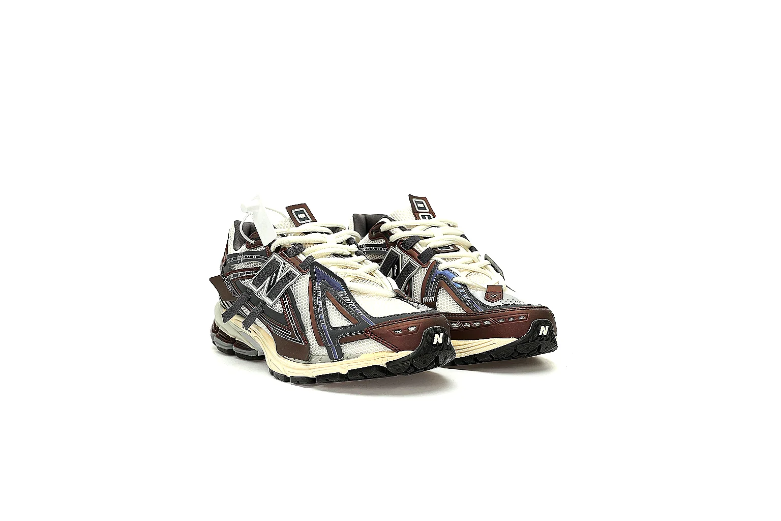 New Balance 1906A lateral QC view showing mesh overlays N logo and segmented midsole thumbnail 4