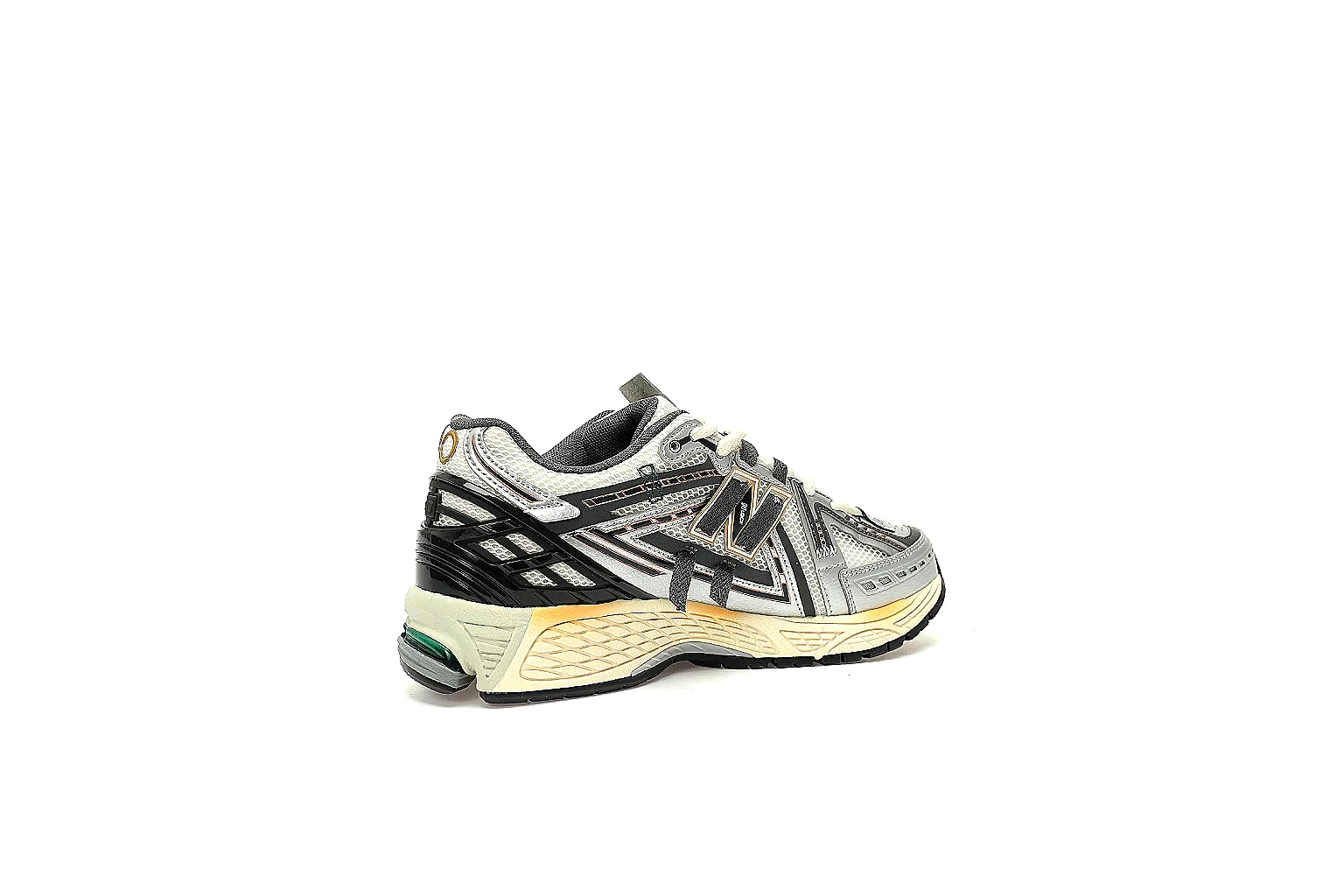 New Balance 1906R side profile showing logo, mesh, overlays and midsole QC points thumbnail 2
