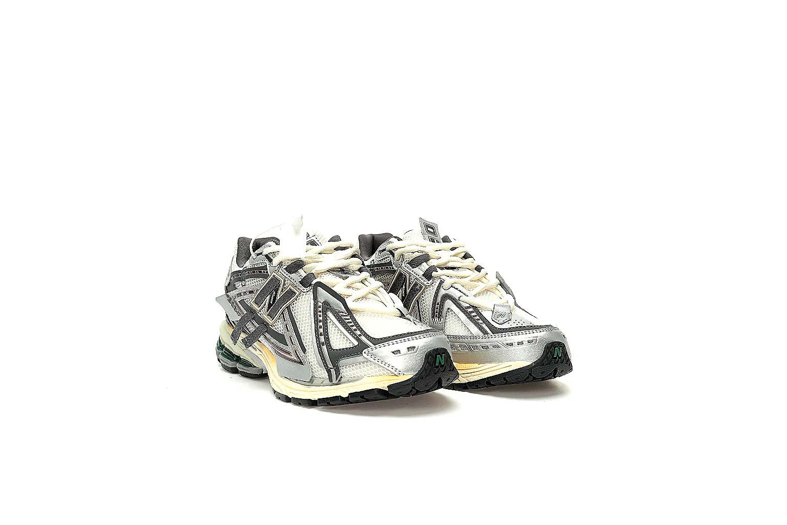 New Balance 1906R side profile showing logo, mesh, overlays and midsole QC points thumbnail 4