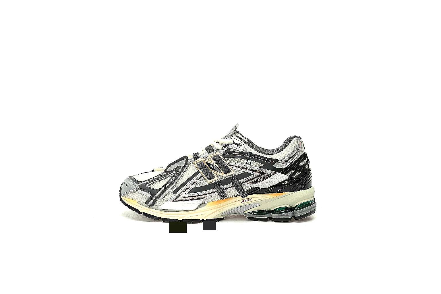 New Balance 1906R side profile showing logo, mesh, overlays and midsole QC points thumbnail 5