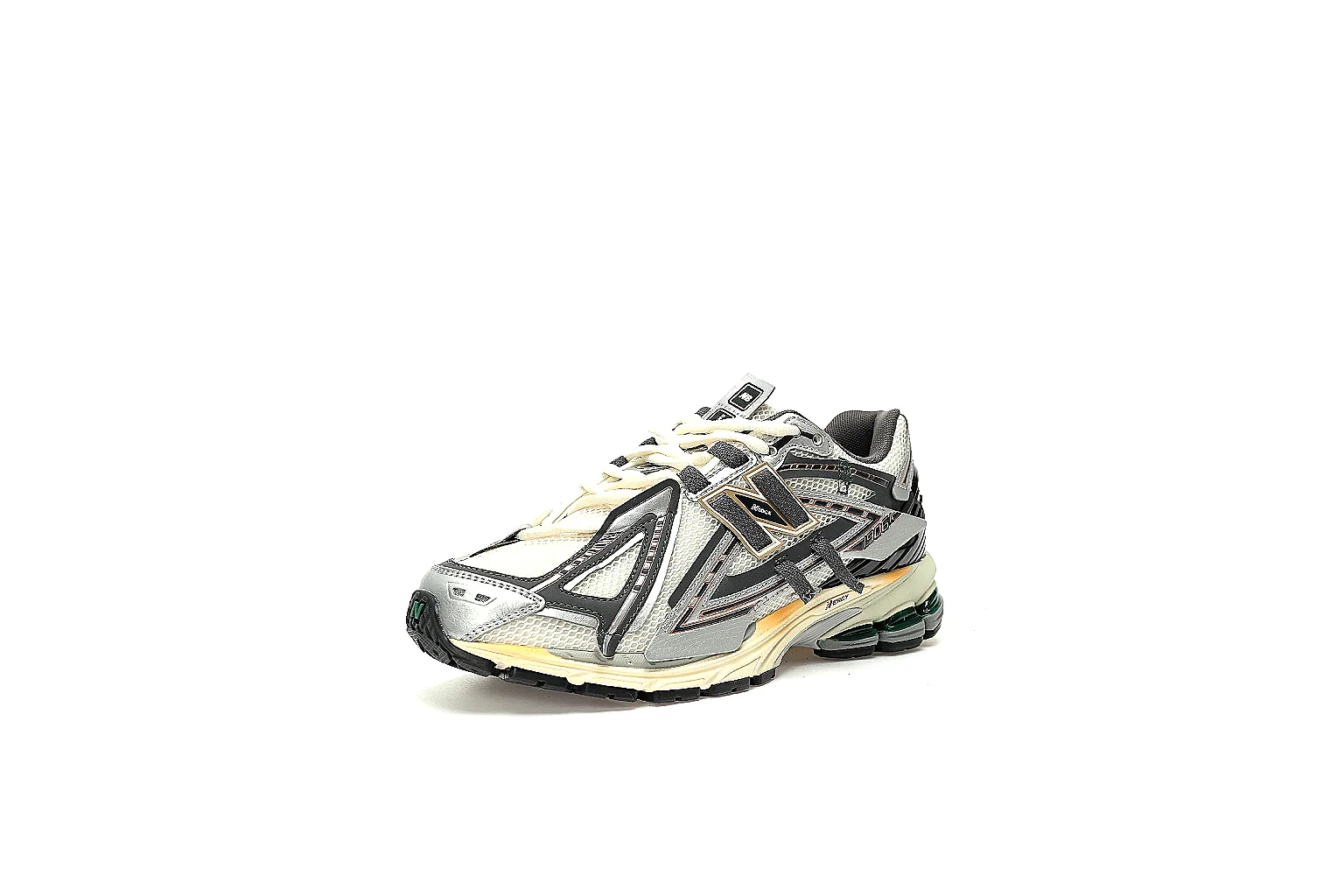 New Balance 1906R side profile showing logo, mesh, overlays and midsole QC points thumbnail 6