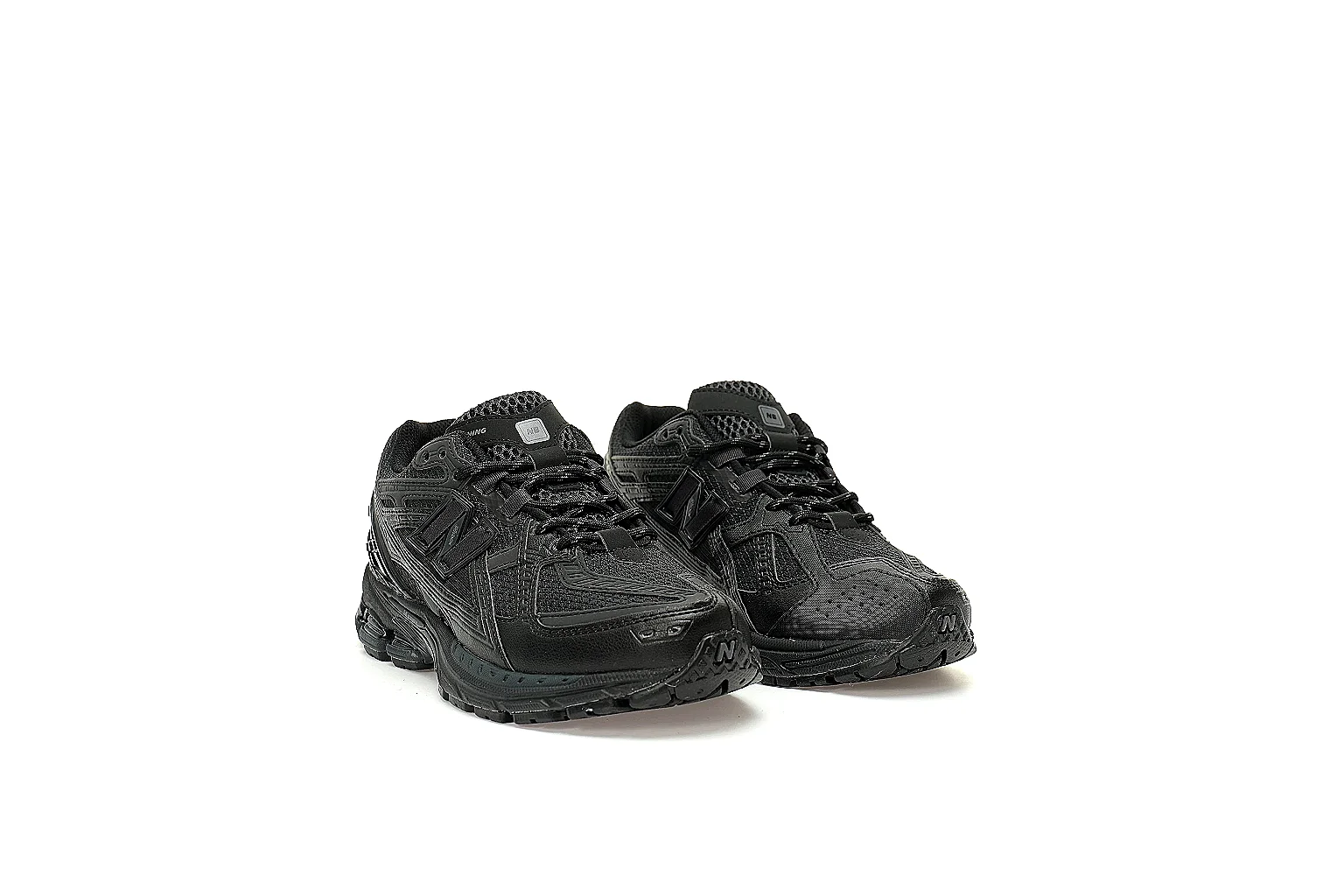 New Balance 1906R triple-black six-angle QC gallery with side, top and outsole views thumbnail 4