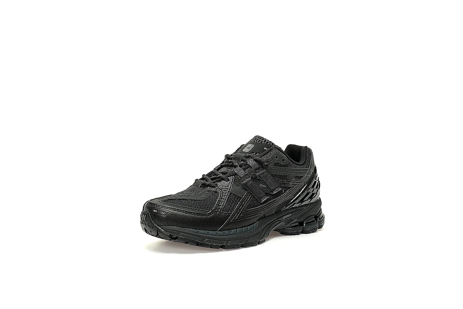 New Balance 1906R triple-black six-angle QC gallery with side, top and outsole views thumbnail 5