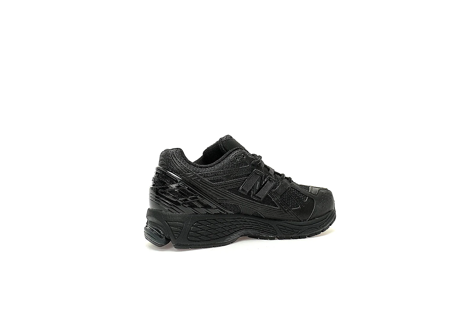 New Balance 1906R triple-black six-angle QC gallery with side, top and outsole views thumbnail 6