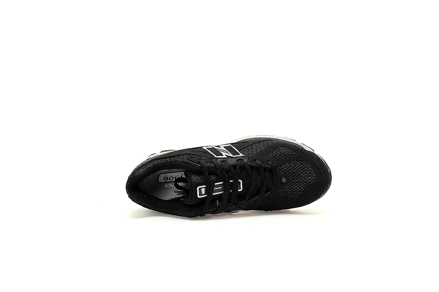 New Balance 1906R QC angles showing logos mesh toe heel cage top and outsole