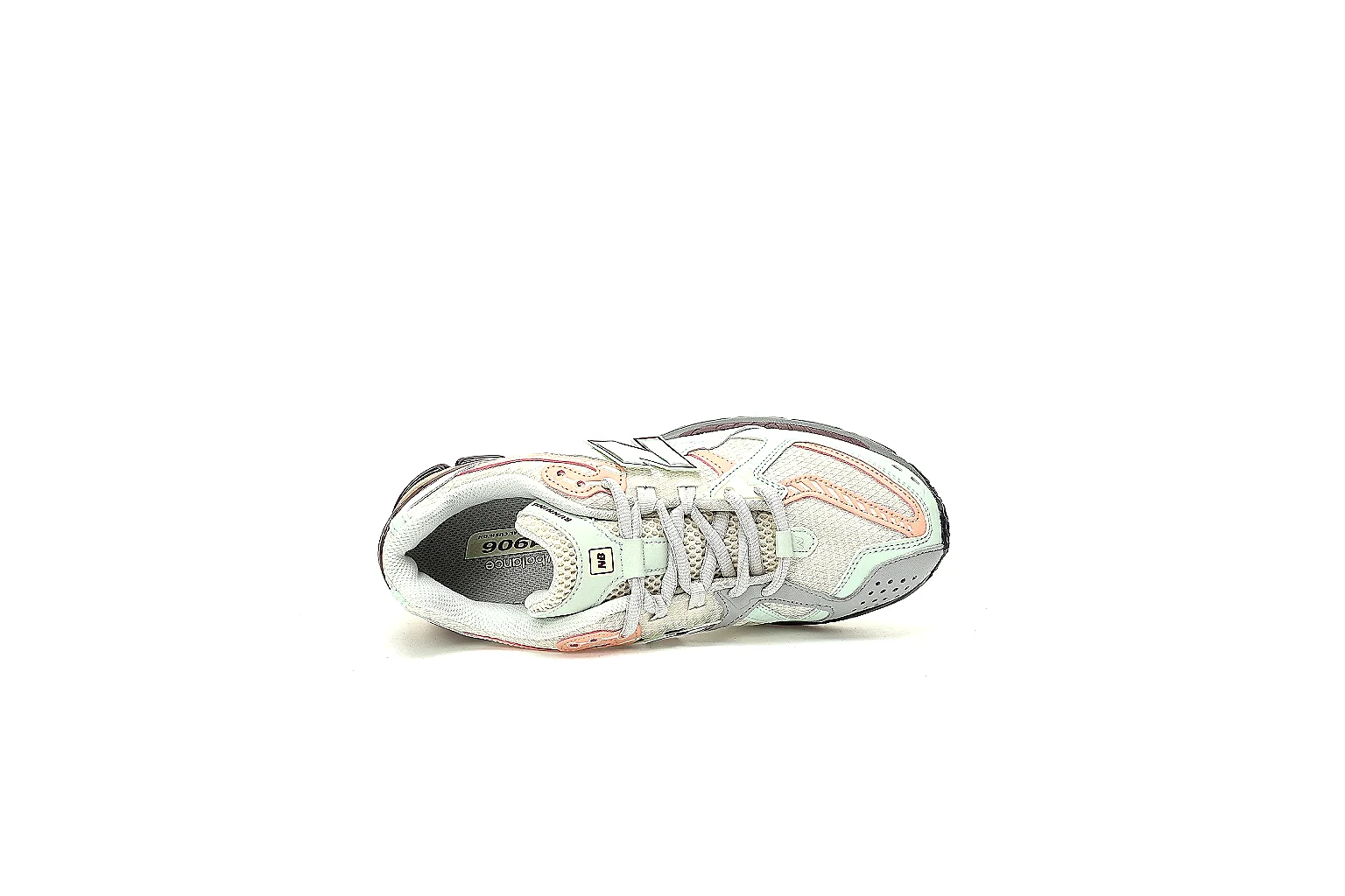 New Balance 1906R six-angle QC reference with side top and outsole views