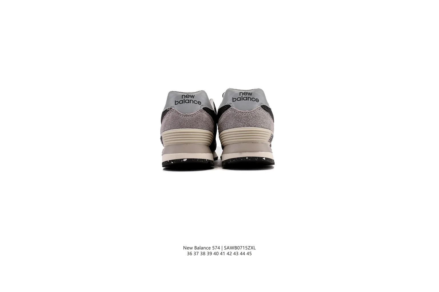 New Balance 327 Black Grey classic runner six photo view thumbnail 2