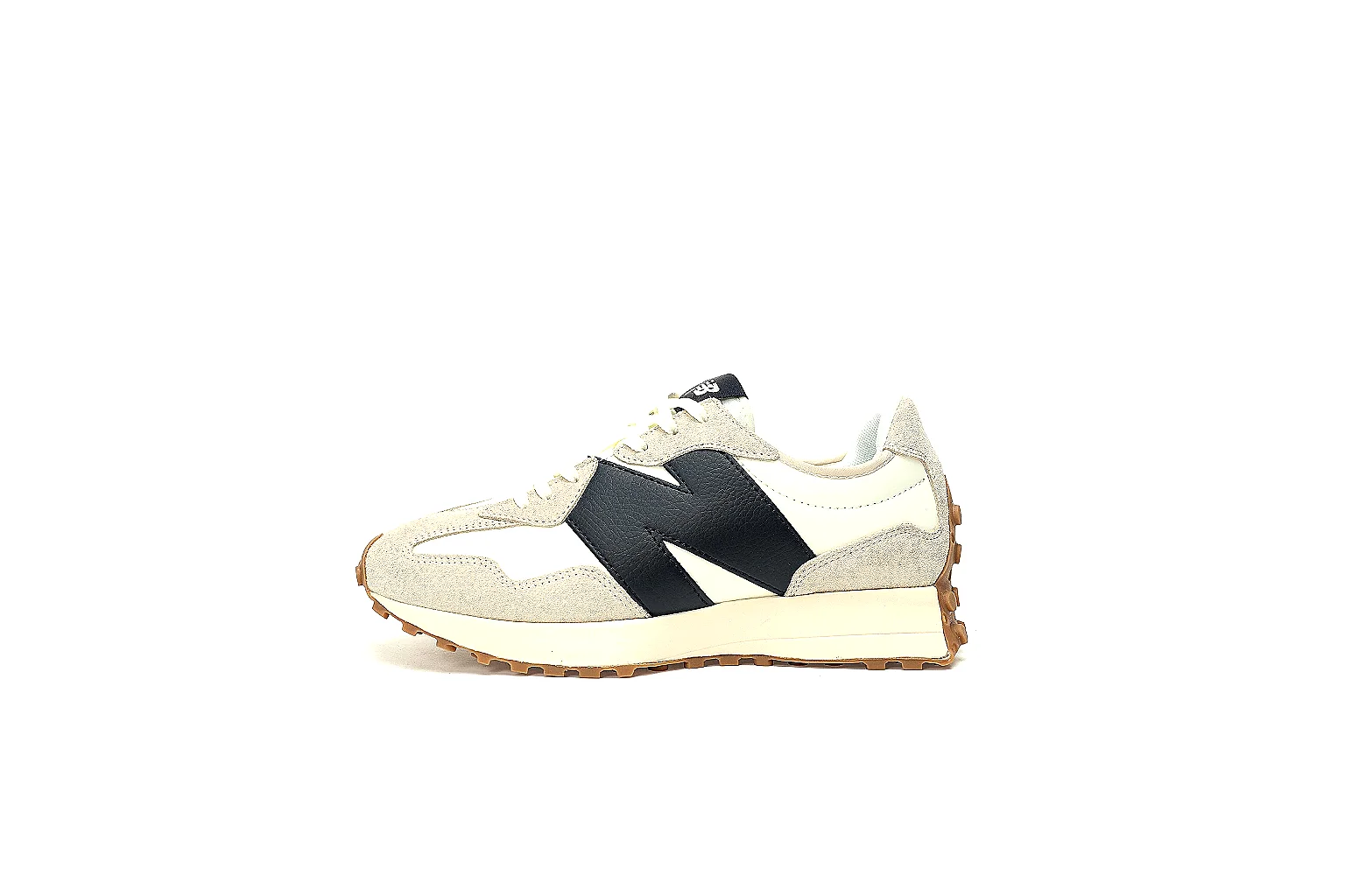 New Balance 327 six-angle QC reference for logo stitching toe heel and gum outsole thumbnail 2