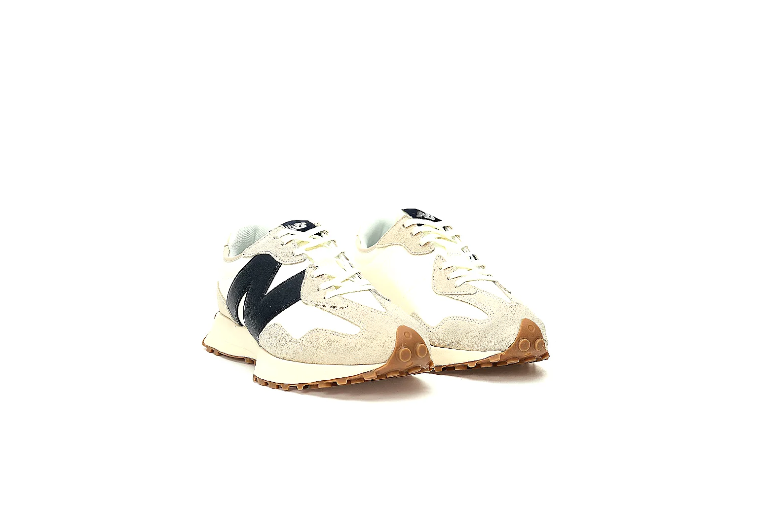 New Balance 327 six-angle QC reference for logo stitching toe heel and gum outsole thumbnail 4