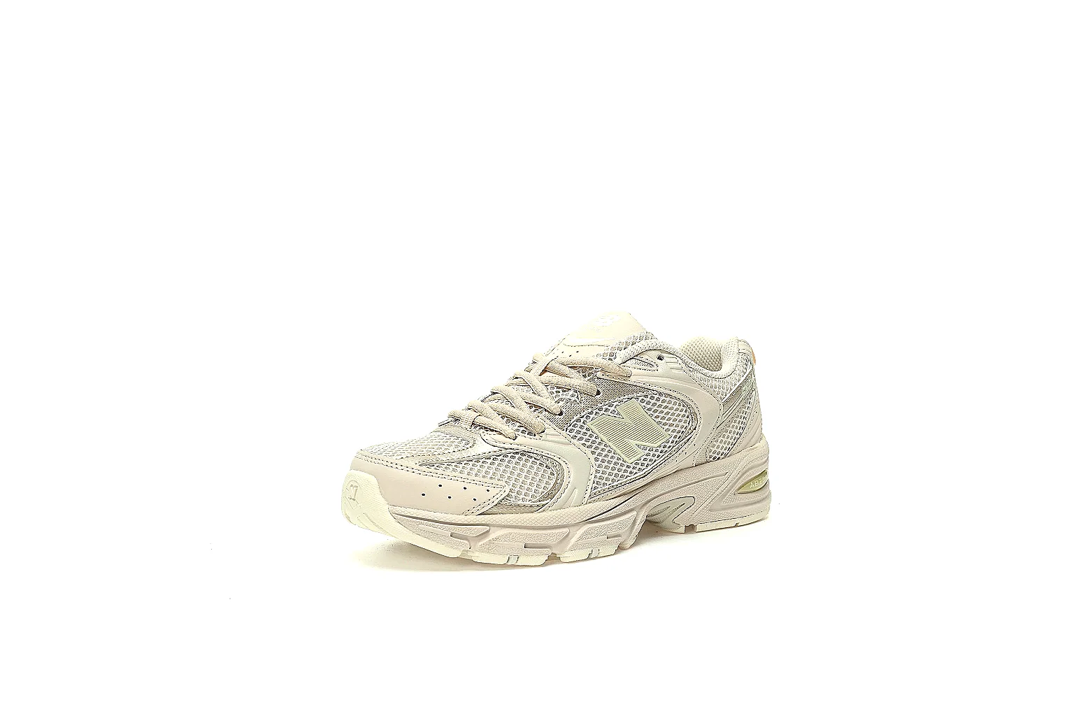 New Balance 530-style cream runner QC set with side, top, sole and paired angles thumbnail 5