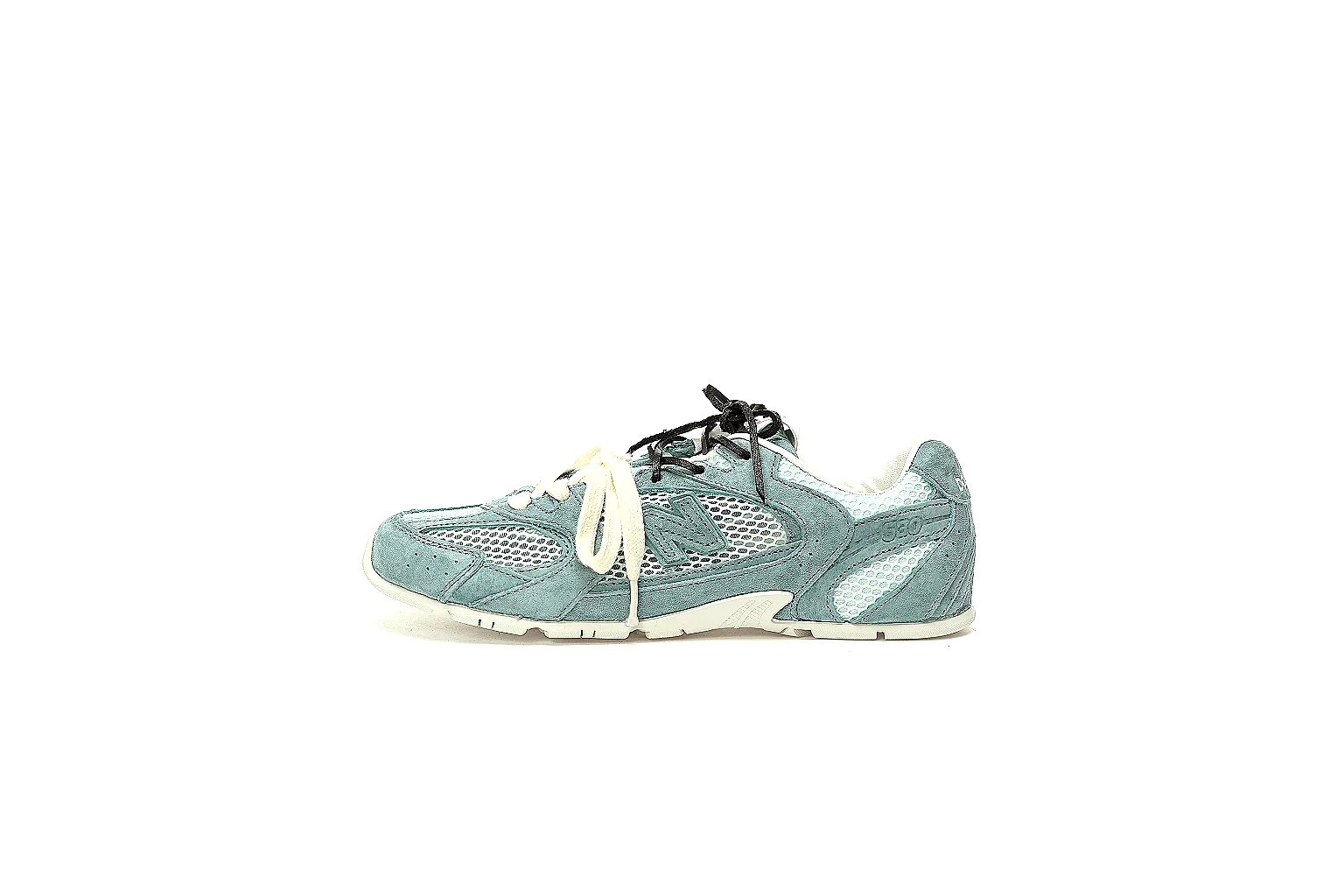 New Balance 530 QC gallery showing logos suede mesh stitching heel and outsole thumbnail 2