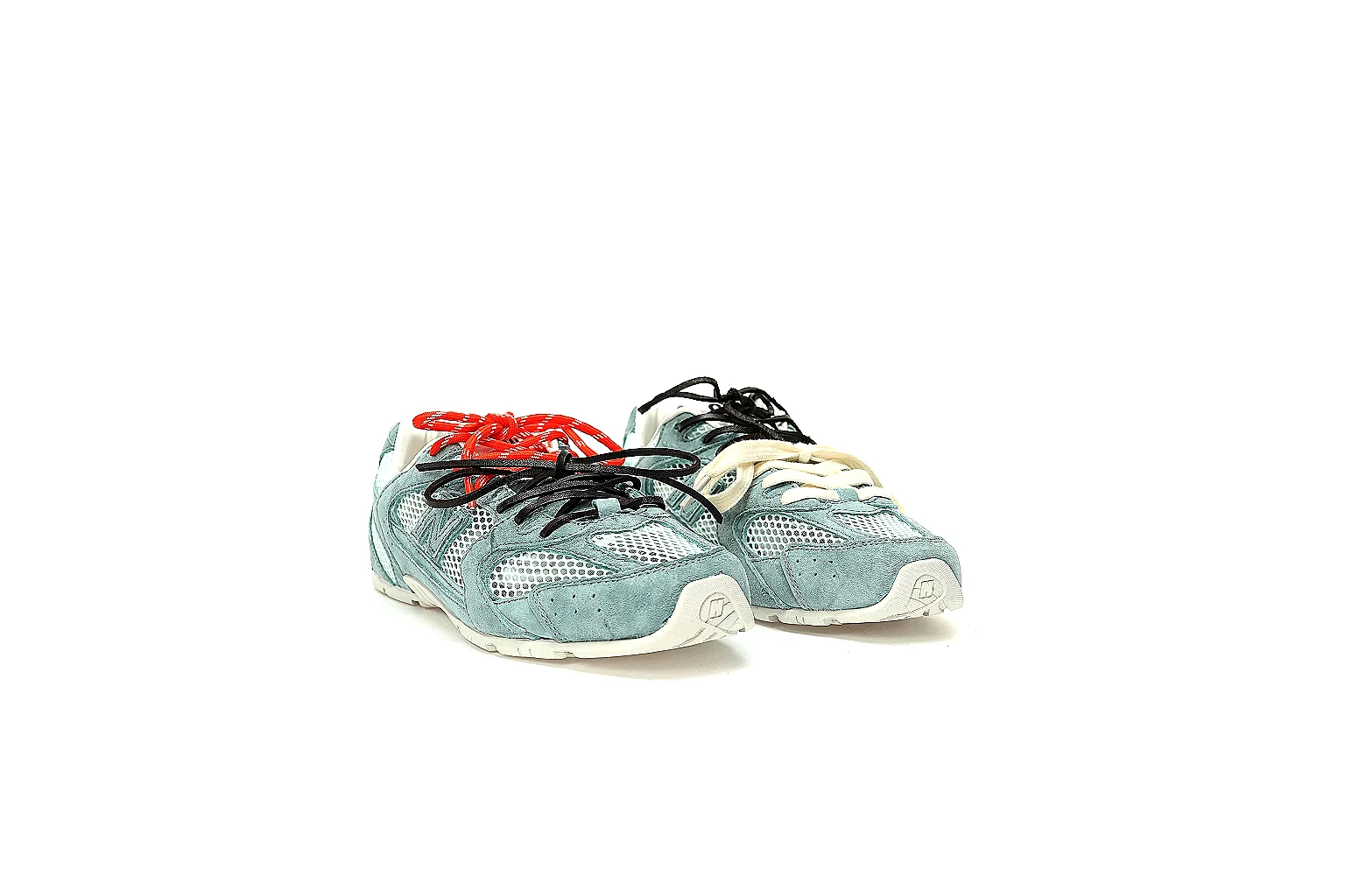 New Balance 530 QC gallery showing logos suede mesh stitching heel and outsole thumbnail 4